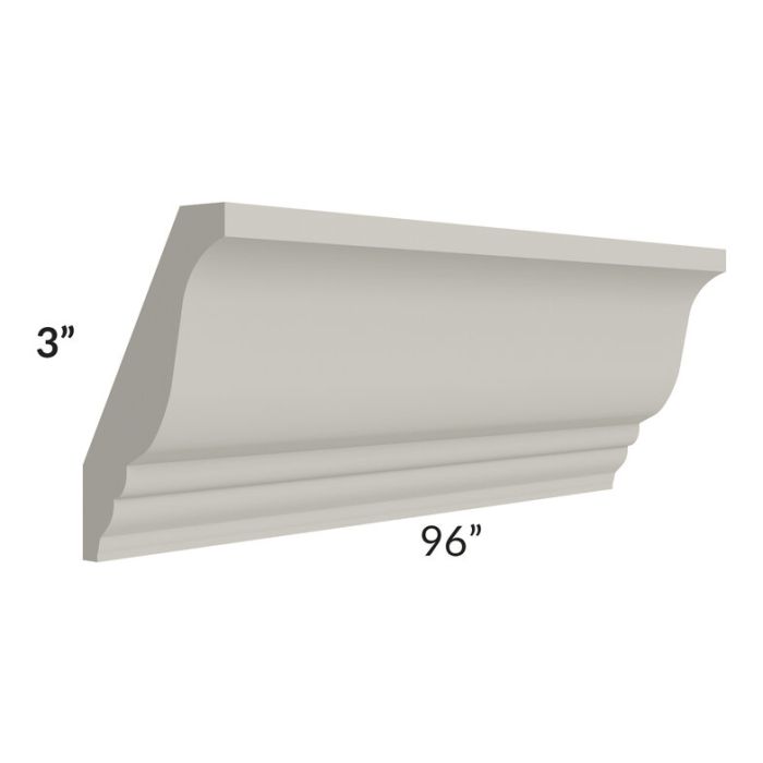 RTA Stone Shaker 96" Crown Molding (3" Height)