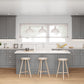 RTA Stratton Light Grey Shaker 21" x 42" Wall Cabinet