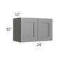 RTA Stratton Light Grey Shaker 24" x 15" Wall Cabinet