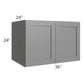 RTA Stratton Light Grey Shaker 36" x 24" x 24" Wall Cabinet