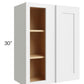 RTA Stratton White Shaker 27" x 30" Wall Blind Cabinet