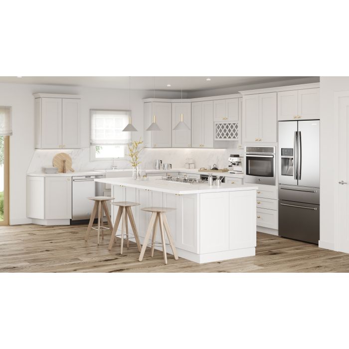 RTA Stratton White Shaker Sample Door