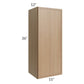 RTA Township Rift Oak 15" x 36" Wall Cabinet - Finished Right Side