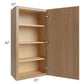 RTA Township Rift Oak 21" x 42" Wall Cabinet