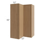 RTA Township Rift Oak 24" x 42" Easy Reach Wall Cabinet