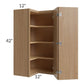 RTA Township Rift Oak 24" x 42" Easy Reach Wall Cabinet