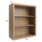RTA Township Rift Oak 30" x 36" Wall Open Cabinet