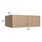 RTA Township Rift Oak 33" x 12" x 24" Wall Cabinet
