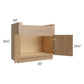 RTA Township Rift Oak 36" Farm Sink Base Cabinet- Finished Left and Right Side