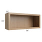 RTA Township Rift Oak 36" x 15" Wall Open Cabinet