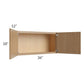 RTA Township Rift Oak 36" x 18" Wall Cabinet