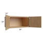 RTA Township Rift Oak 36" x 18" x 24" Wall Cabinet