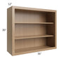 RTA Township Rift Oak 36" x 30" Wall Open Cabinet