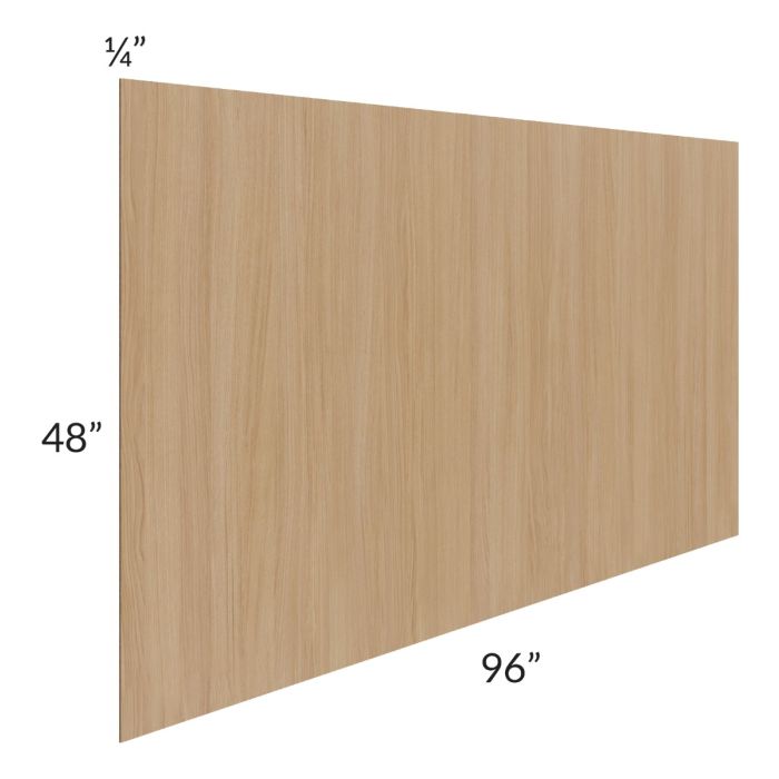 RTA Township Rift Oak 96" x 48" x 1/4" Finished Plywood Panel
