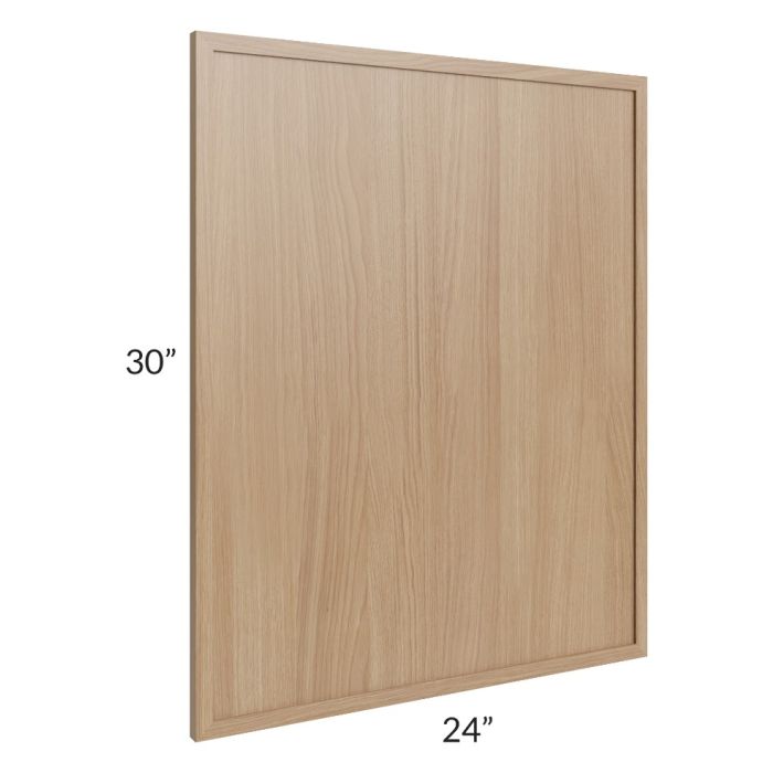 RTA Township Rift Oak Base Decorative End Panel – Kitchen Oasis