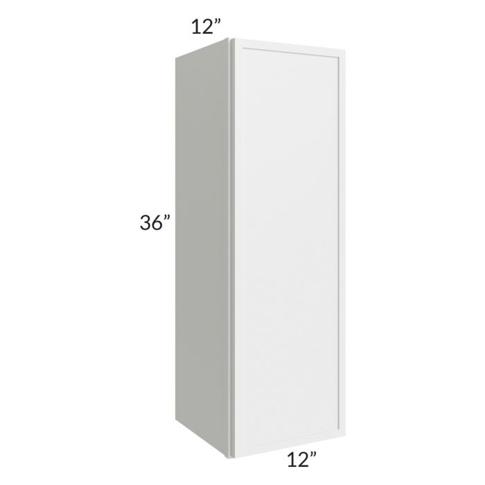 RTA Township White 12" x 36" Wall Cabinet