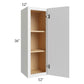 RTA Township White 12" x 36" Wall Cabinet