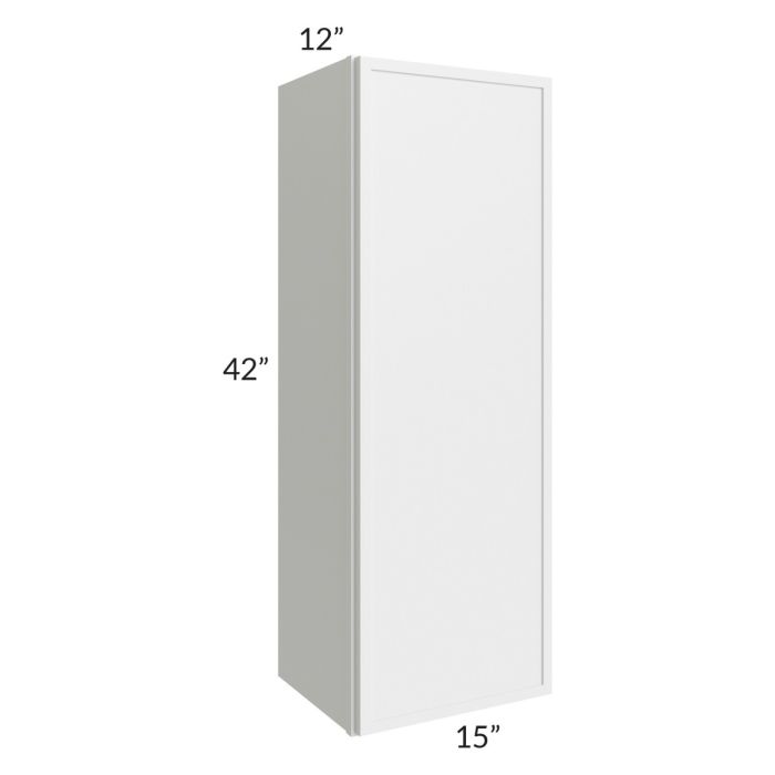 RTA Township White 15" x 42" Wall Cabinet