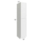 RTA Township White 18" x 96" Wall Pantry Cabinet