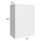 RTA Township White 21" x 30" Wall Cabinet