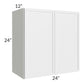 RTA Township White 24" x 24" Wall Cabinet