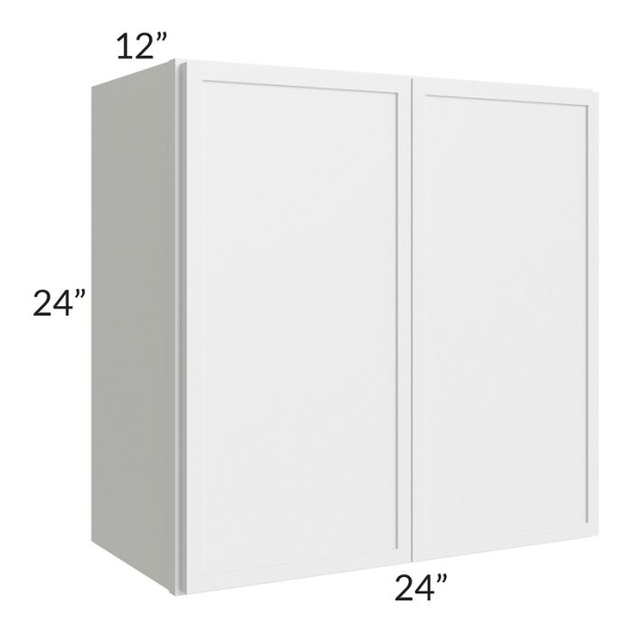 RTA Township White 24" x 24" Wall Cabinet