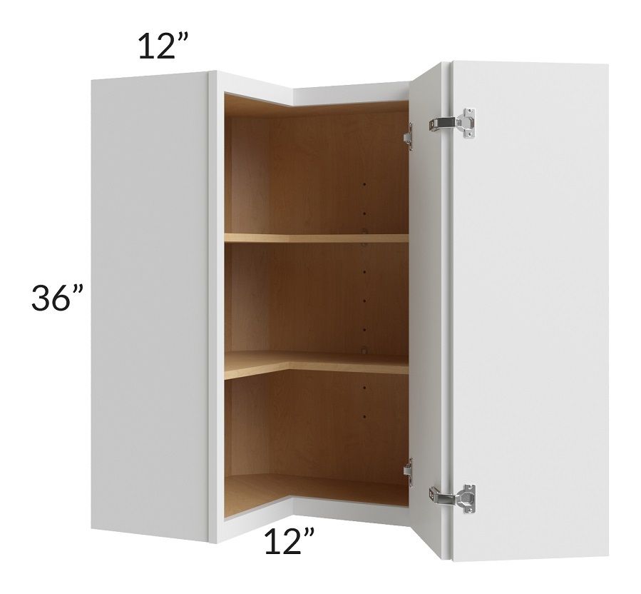 RTA Township White 24" x 36" Easy Reach Wall Cabinet