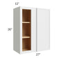 RTA Township White 27" x 30" Wall Blind Cabinet