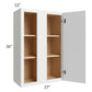 RTA Township White 27" x 36" Wall Blind Cabinet