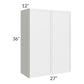 RTA Township White 27" x 36" Wall Cabinet