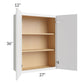 RTA Township White 27" x 36" Wall Cabinet
