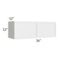 RTA Township White 36" x 12" Wall Cabinet