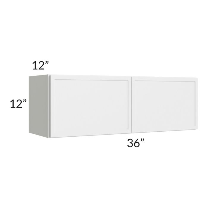 RTA Township White 36" x 12" Wall Cabinet