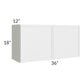 RTA Township White 36" x 18" Wall Cabinet