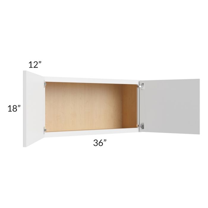RTA Township White 36" x 18" Wall Cabinet