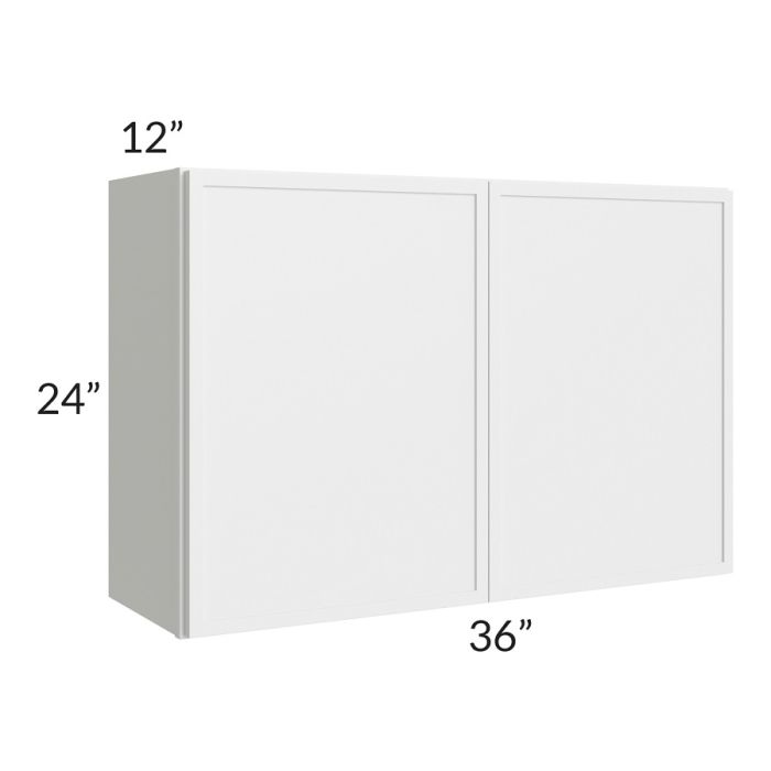 RTA Township White 36" x 24" Wall Cabinet