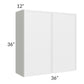 RTA Township White 36" x 36" Wall Cabinet