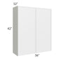 RTA Township White 36" x 42" Wall Cabinet