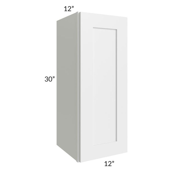 RTA Vail White Shaker 12" x 30" Wall Cabinet