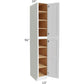 RTA Vail White Shaker 15" x 96" Wall Pantry with 4 Roll Out Trays