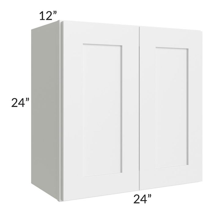 RTA Vail White Shaker 24" x 24" Wall Cabinet