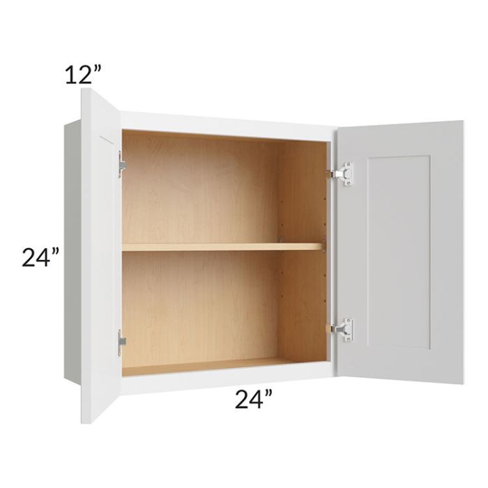 RTA Vail White Shaker 24" x 24" Wall Cabinet