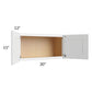 RTA Vail White Shaker 30" x 15" Wall Cabinet
