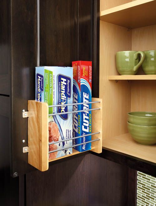 RTA Vertical Door Rack Fits a 18" Wide Wall or Base Cabinet