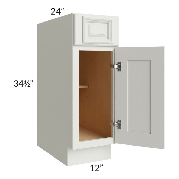 RTA Wellfleet Linen 12" Base Cabinet