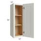 RTA Wellfleet Linen 12" x 36" Wall Cabinet