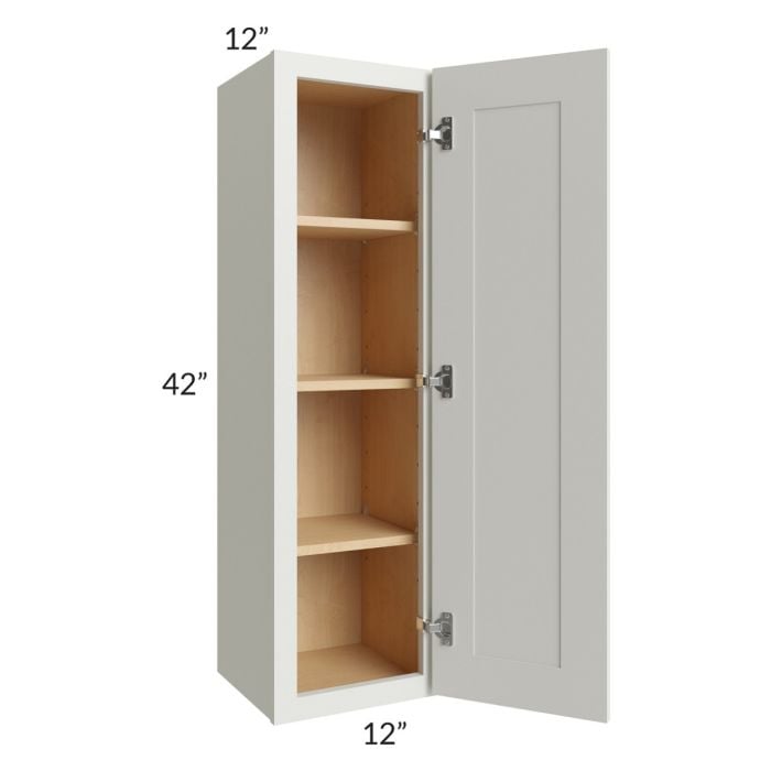RTA Wellfleet Linen 12" x 42" Wall Cabinet