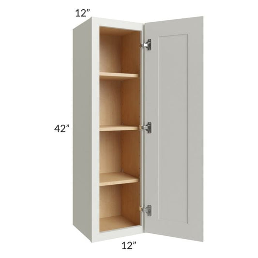 RTA Wellfleet Linen 12" x 42" Wall Cabinet