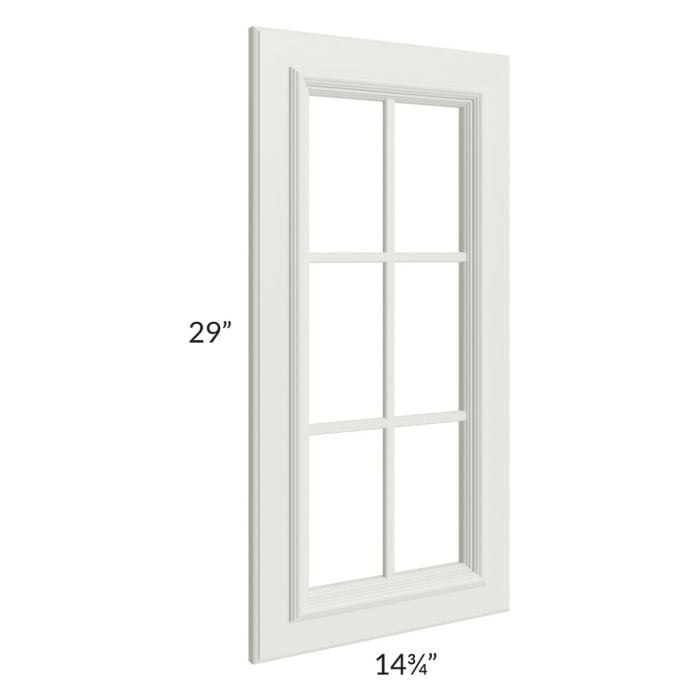 RTA Wellfleet Linen 15" x 30" Mullion Door (cabinet not included)