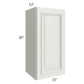 RTA Wellfleet Linen 15" x 30" Wall Cabinet